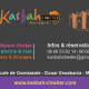 IDENTITE VISUELLE / Création du logotype, carte de visite, encart publicitaire et menus pour Kasbah Chwiter. IDENTITE VISUELLE / Création du logotype, carte de visite, encart publicitaire et menus pour Kasbah Chwiter.